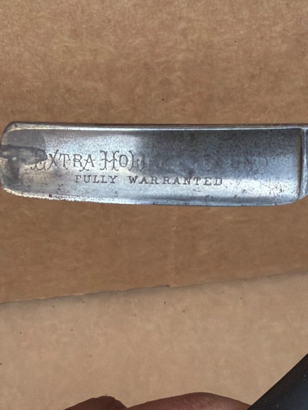 Lot 4 Antique Straight Razors Torrey Simmons Harris Goar w/Coffin Style Boxes - Picture 9 of 15